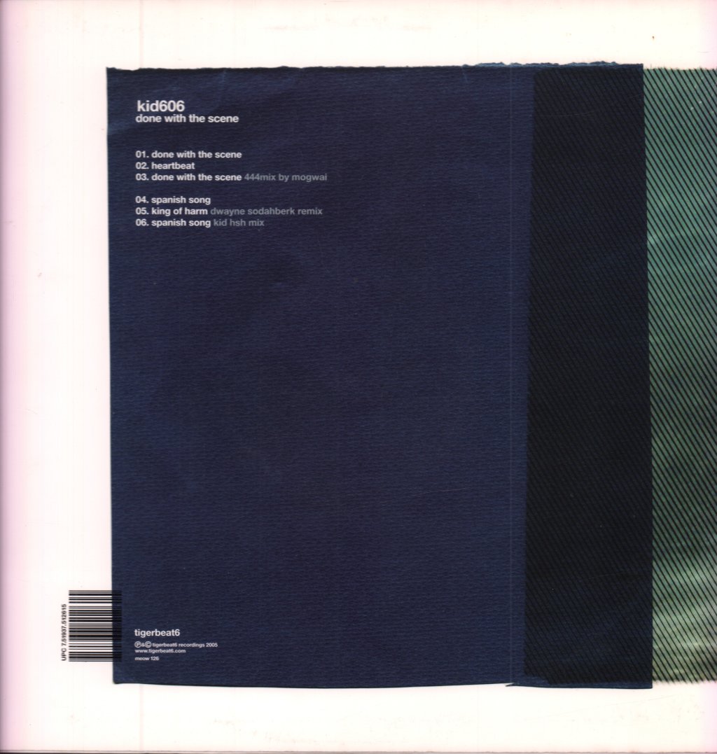 Kid606 - Done With The Scene - 12 Inch