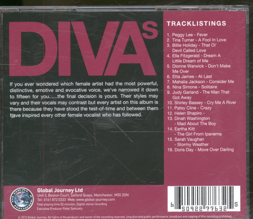 Various Artists - Divas Legends - Cd