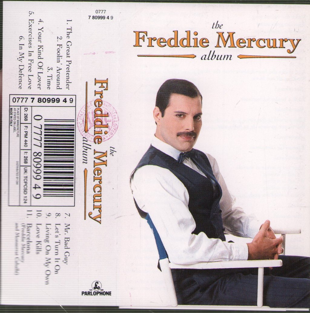 Freddie Mercury - Album - Cassette
