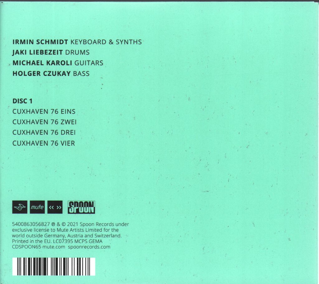 Can - Live In Cuxhaven 1976 - Cd