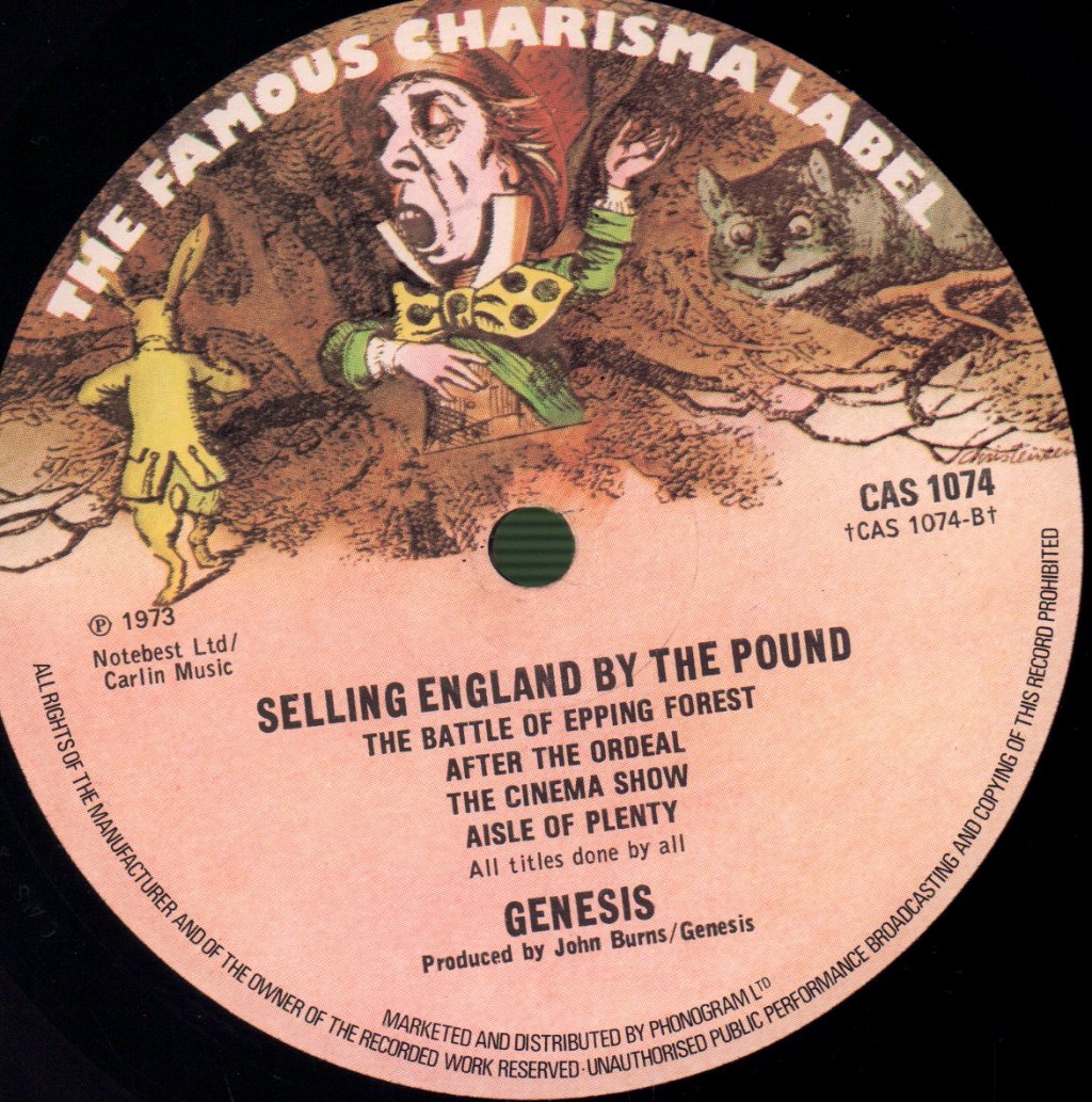 Genesis - Selling England By The Pound - Lp