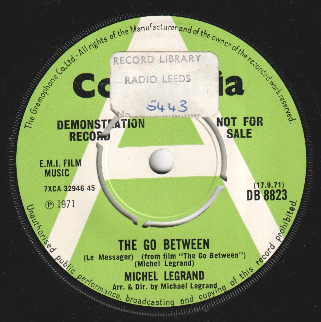 Michel Legrand - Go Between (Le Messager) - 7 Inch – Vinyl Tap