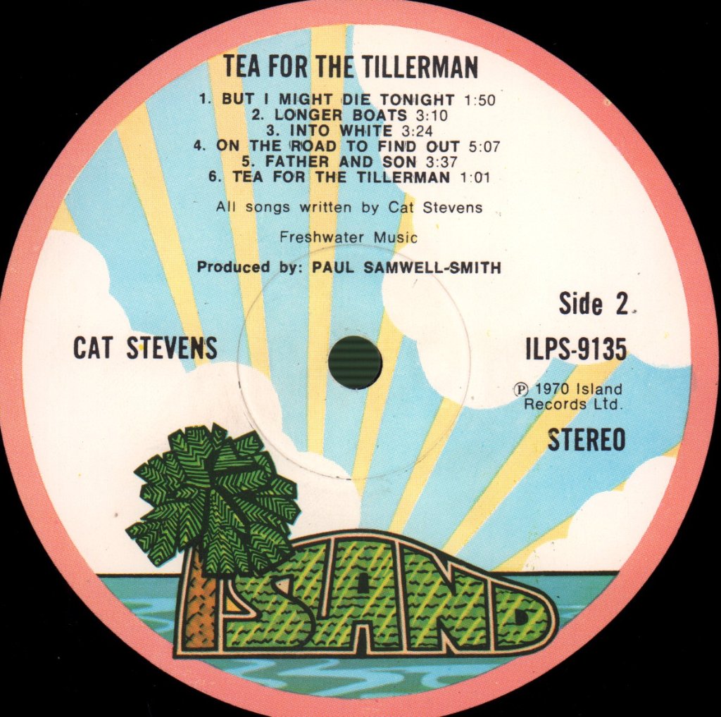 Cat Stevens - Tea For The Tillerman - Lp