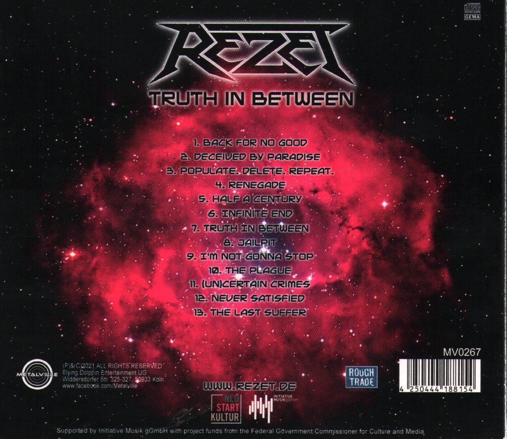 Rezet - Truth In Between - Cd