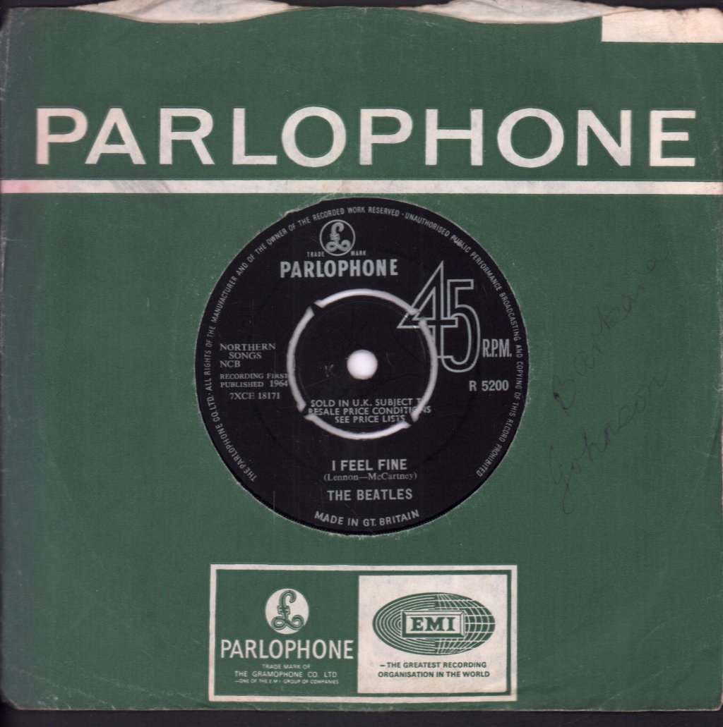 Beatles - I Feel Fine - 7 Inch