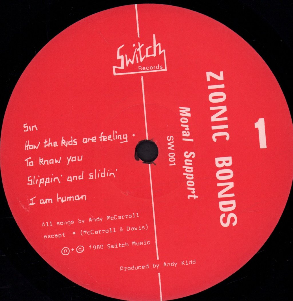 Moral Support - Zionic Bonds - Lp