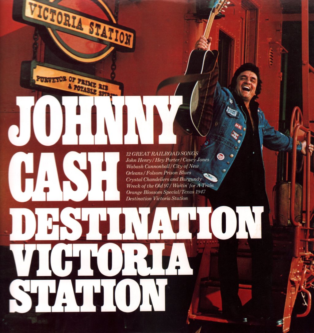 Johnny Cash - Destination Victoria Station - Lp