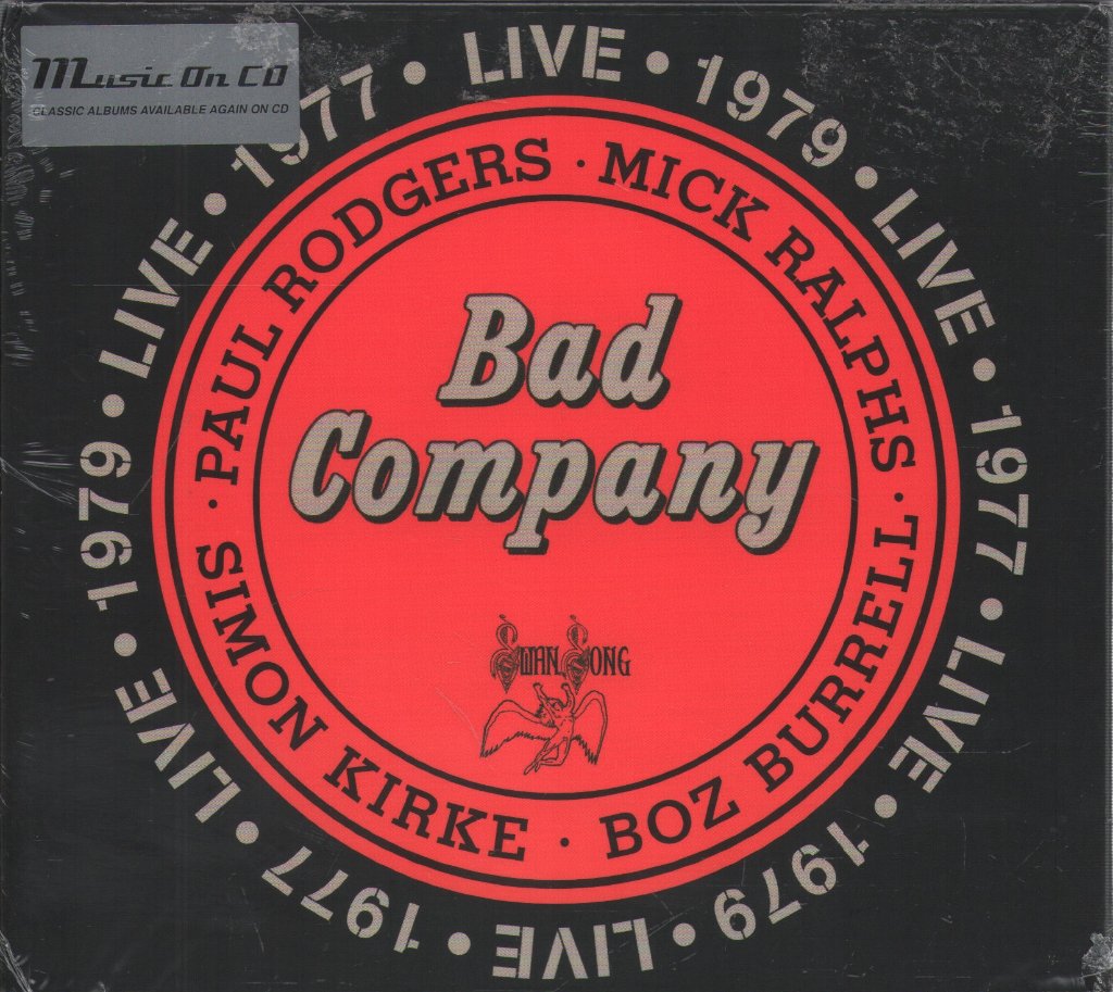 Bad Company - Live 1977 & 1979 - Double Cd