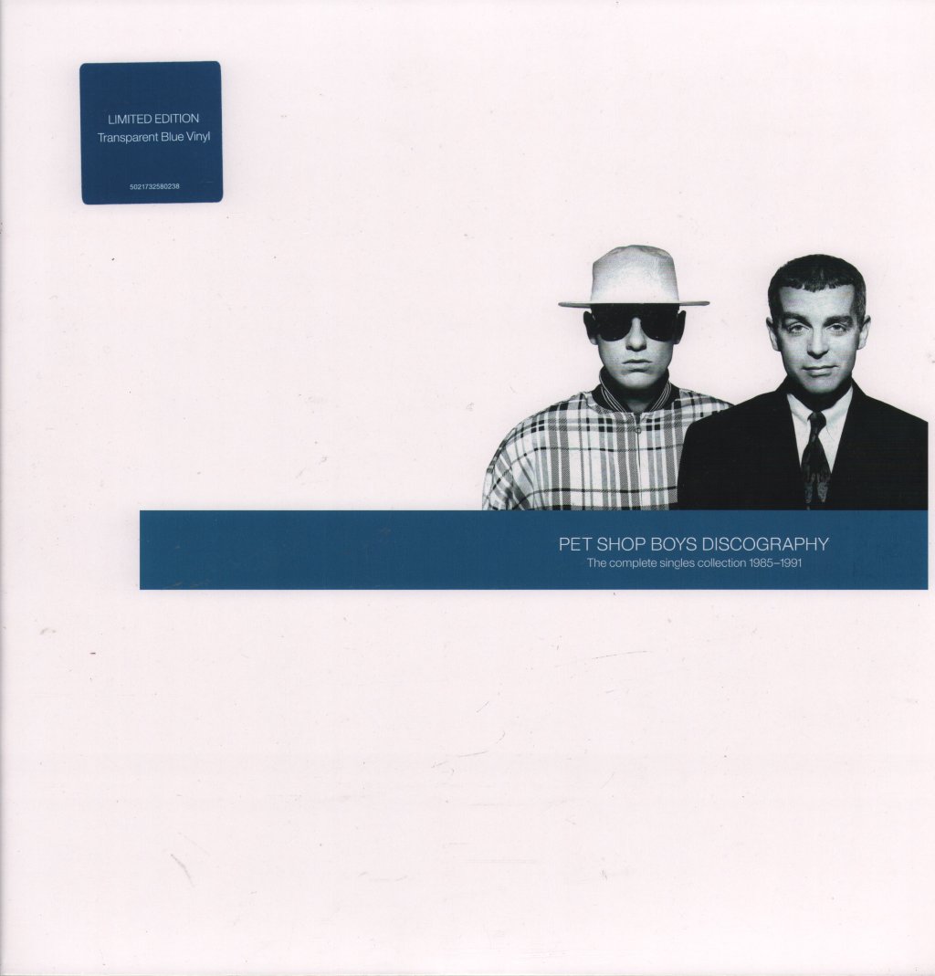 Pet Shop Boys - Discography The Singles Collection 1985-1991 - Double Lp