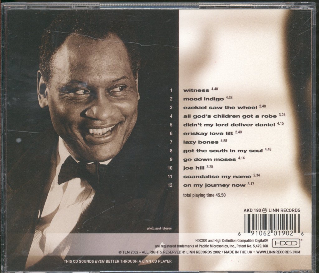 Willard White - Paul Robeson Legacy - Cd