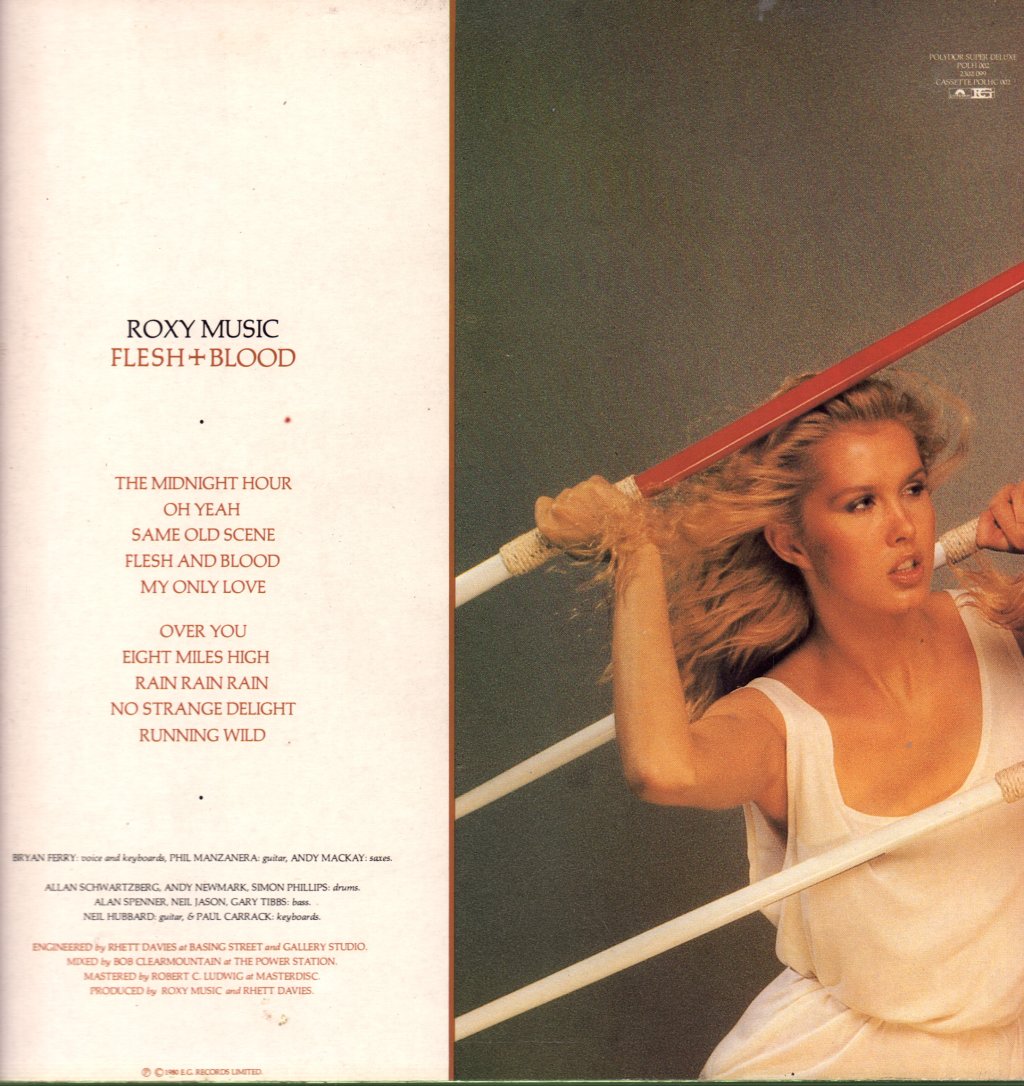 Roxy Music - Flesh + Blood - Lp