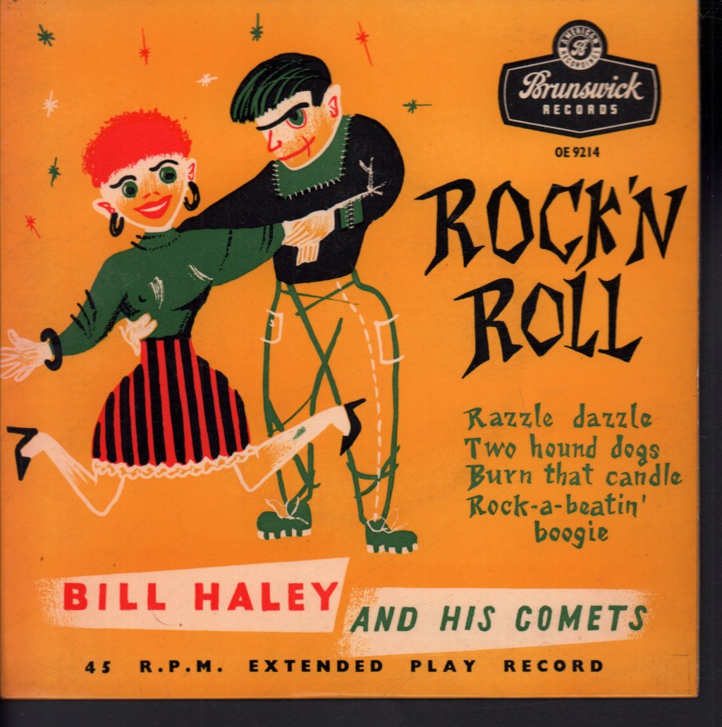 Bill Haley And His Comets - Rock N Roll With - 7 Inch