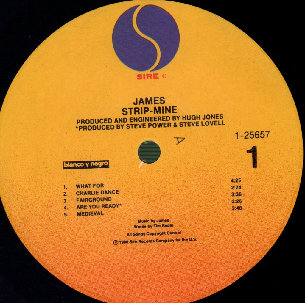 James - Strip-mine - Lp