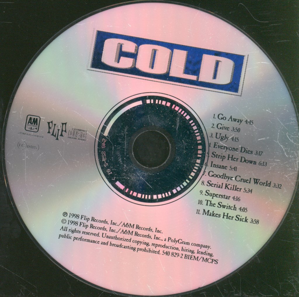 Cold - Cold - Cd