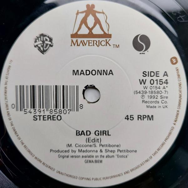 Madonna - Bad Girl - 7 Inch