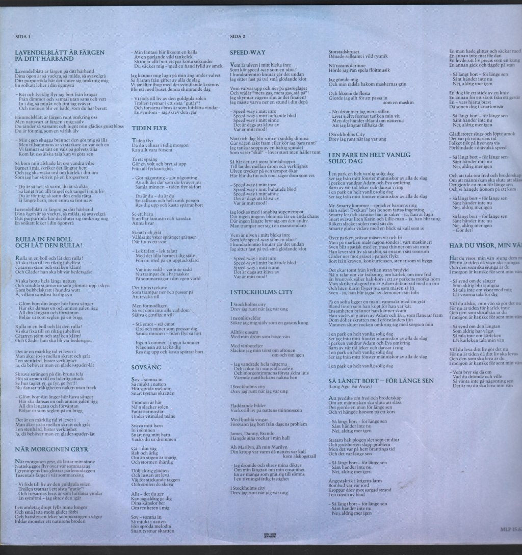 Gosta Linderholm - Jordsmak - Lp