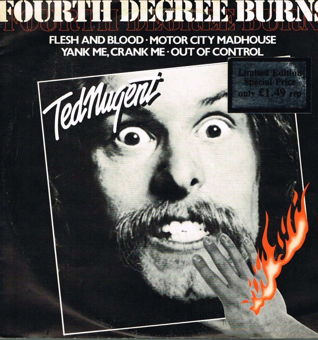 Ted Nugent - Fourth Degree Burns - 12 Inch