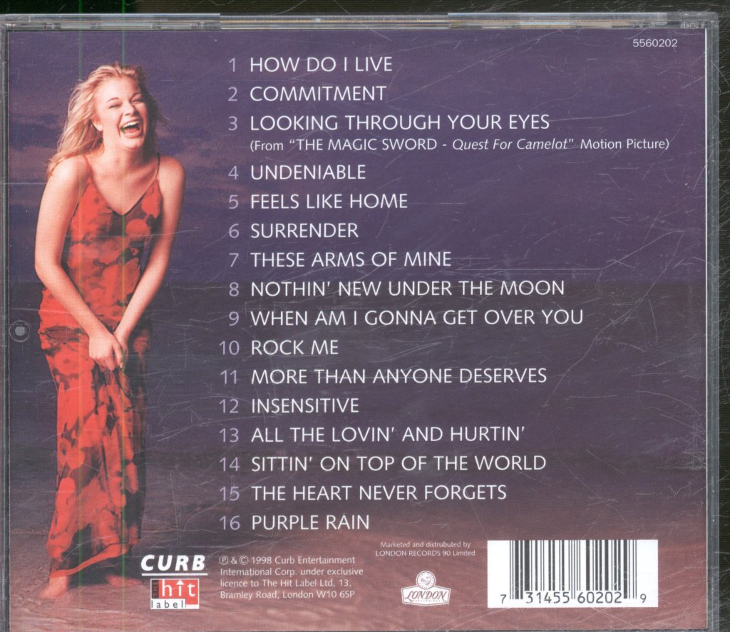 Leann Rimes - Sittin' On Top Of The World - Cd