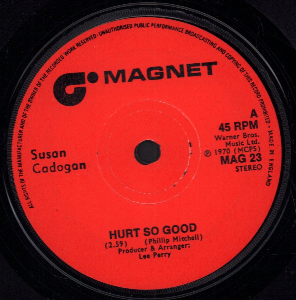 Susan Cadogan / Upsetters - Hurt So Good/Loving Is Good - 7 Inch