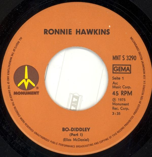 Ronnie Hawkins - Bo-Diddley - 7 Inch