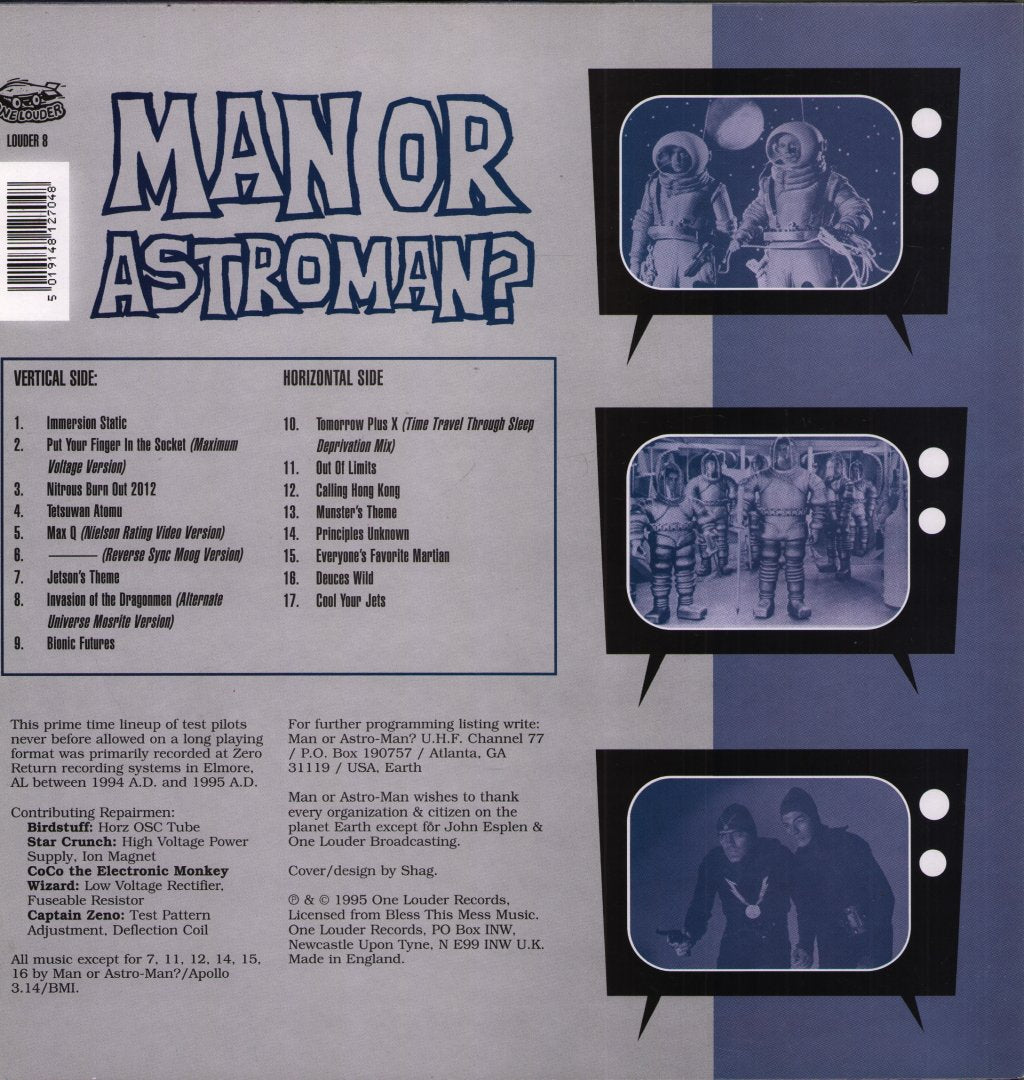 Man Or Astro-Man? - Intravenous Television Continuum - Lp