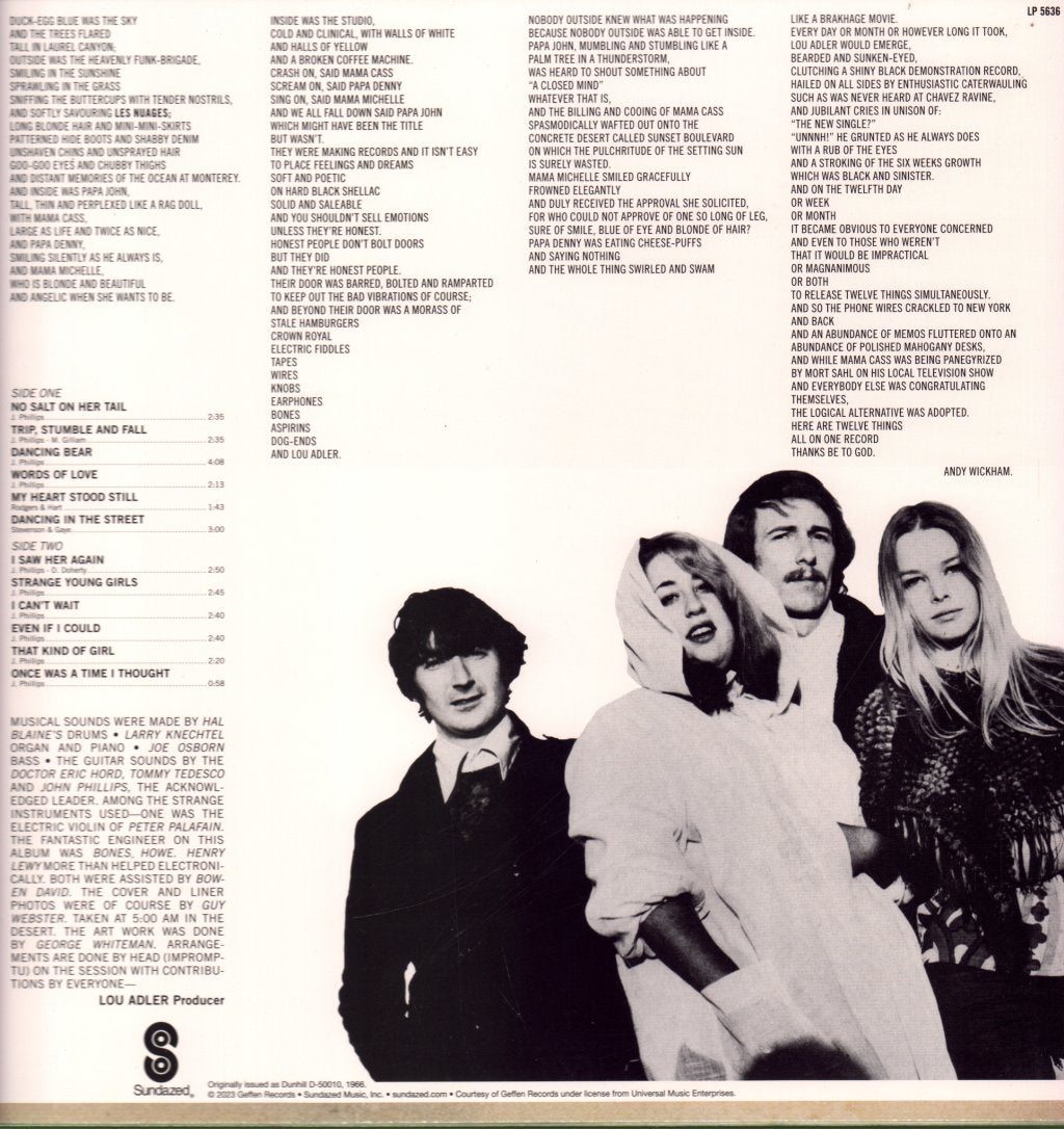 Mamas And The Papas - Mamas And The Papas - Lp