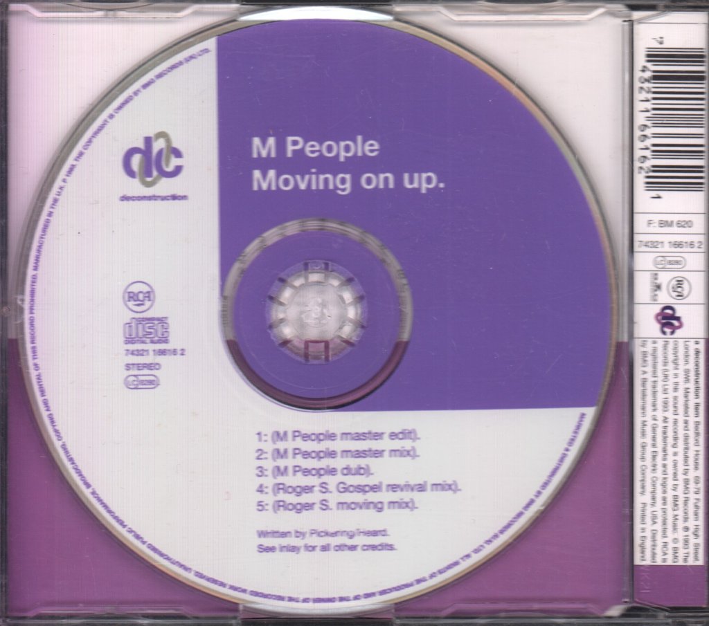 M People - Moving On Up - Cd