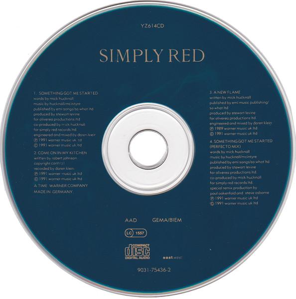 Simply Red - Something Got Me Started - Cd