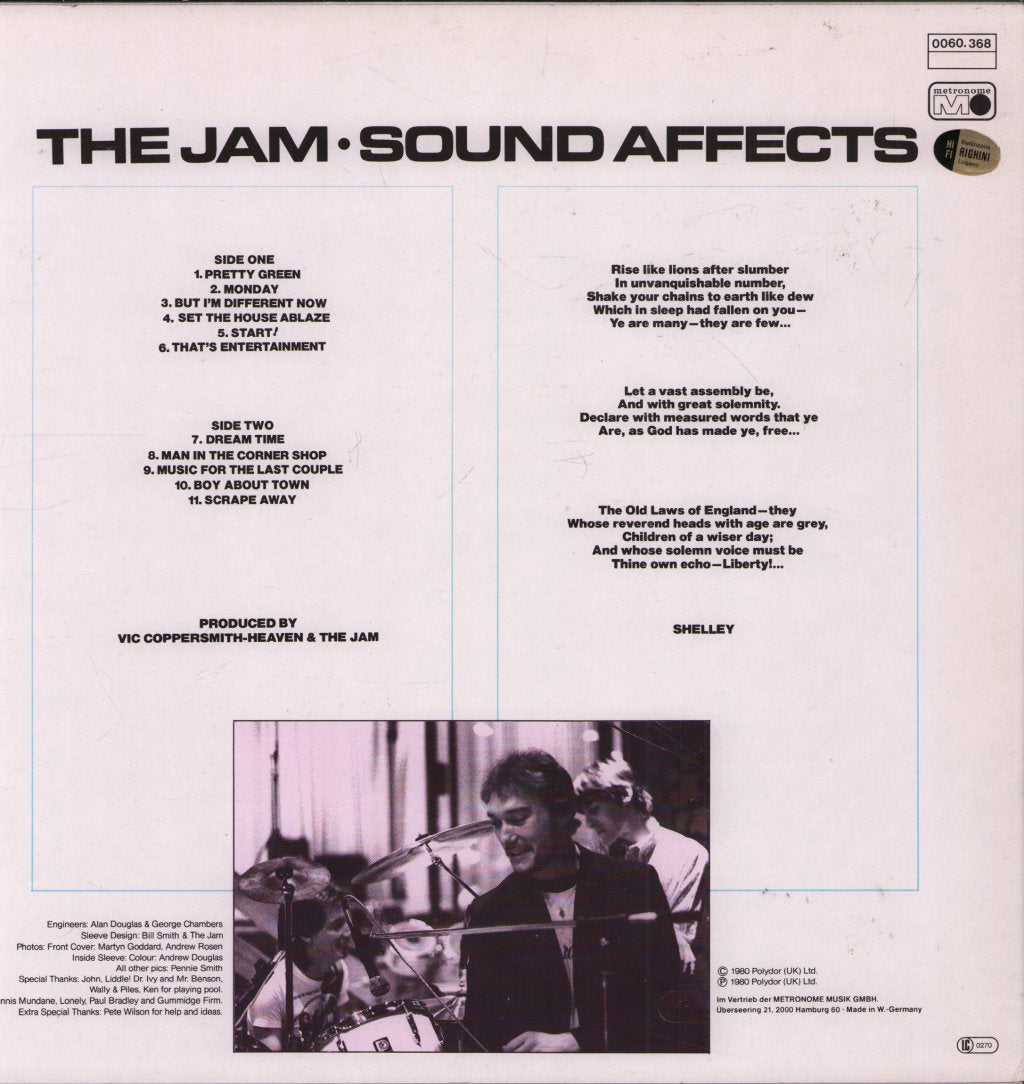 Jam - Sound Affects - Lp