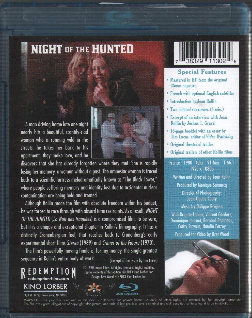 Jean Rollin - Night of the Hunted - Blu-Ray
