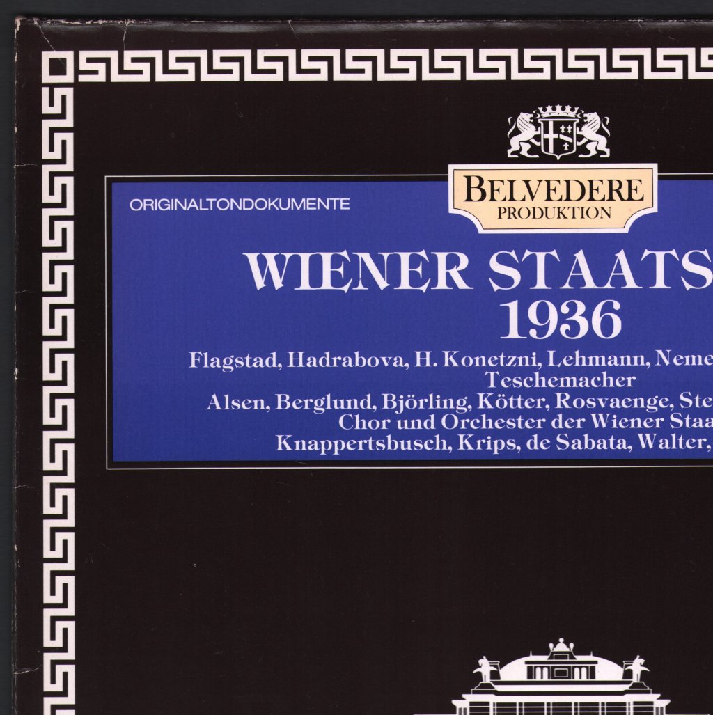 Various Artists - Wiener Staatsoper 1936 - Lp