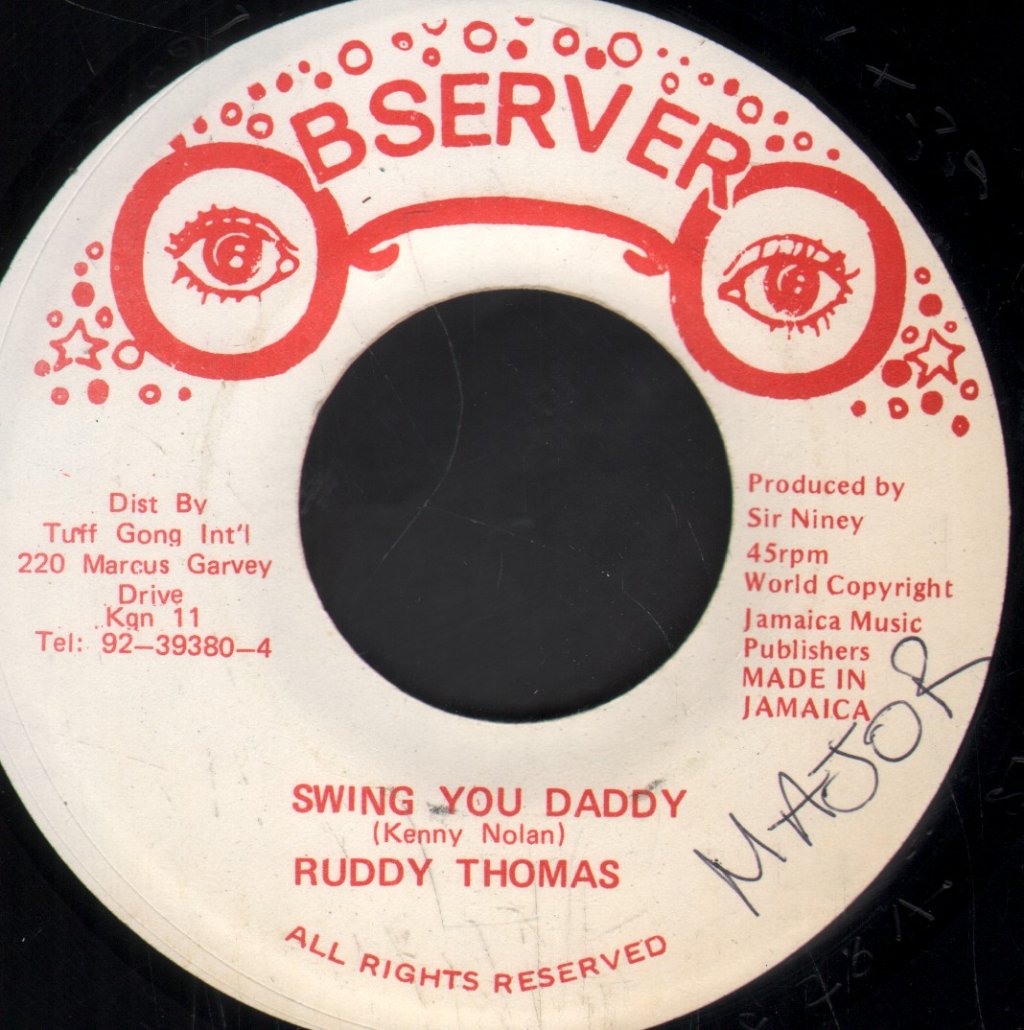 Ruddy Thomas - Swing You Daddy - 7 Inch
