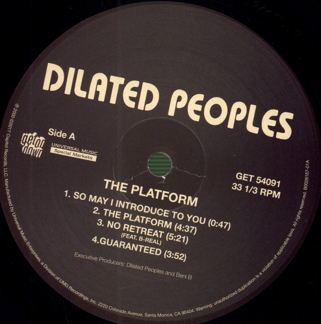 Dilated Peoples - Platform - Double Lp