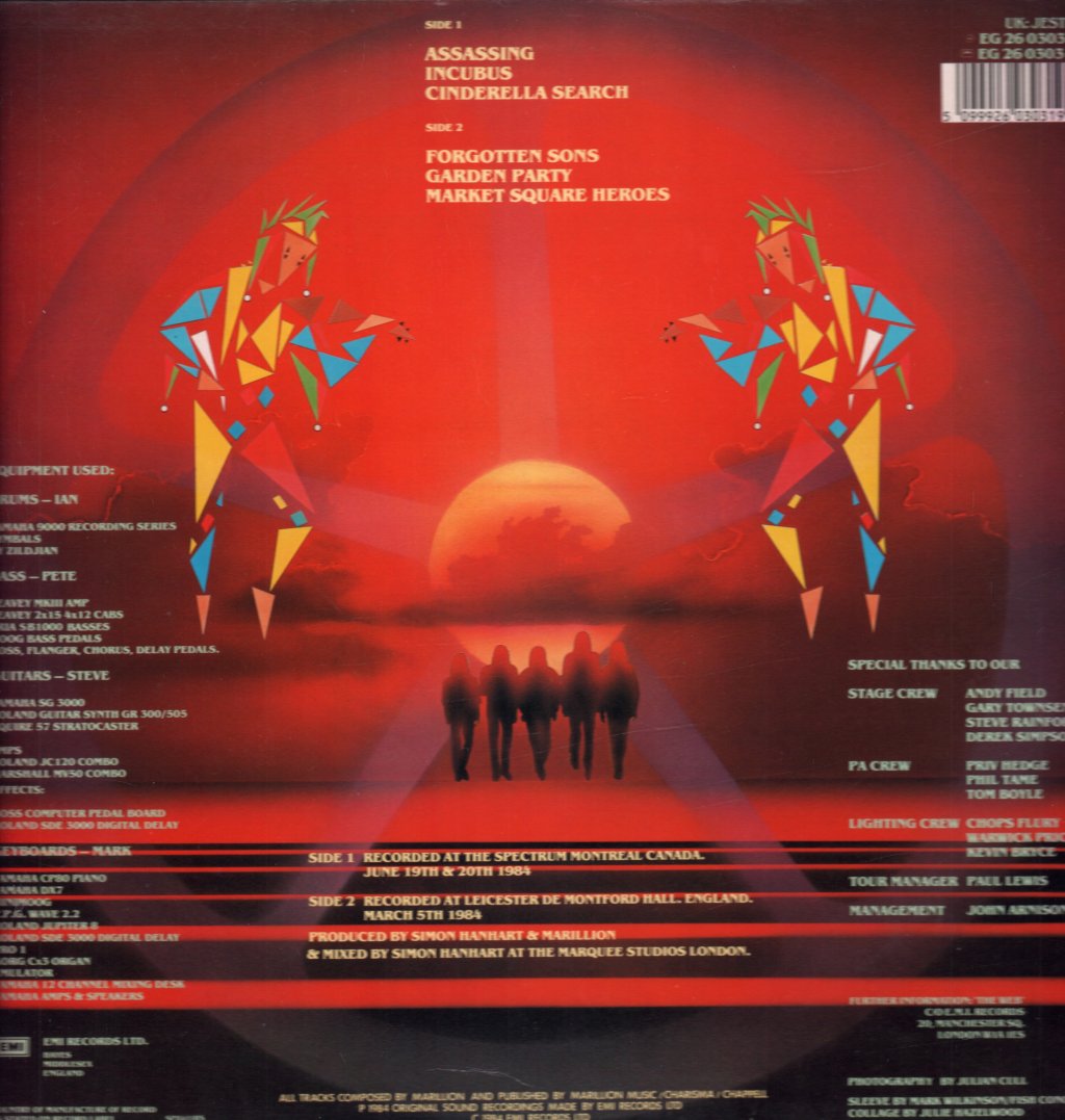Marillion - Real To Reel - Lp