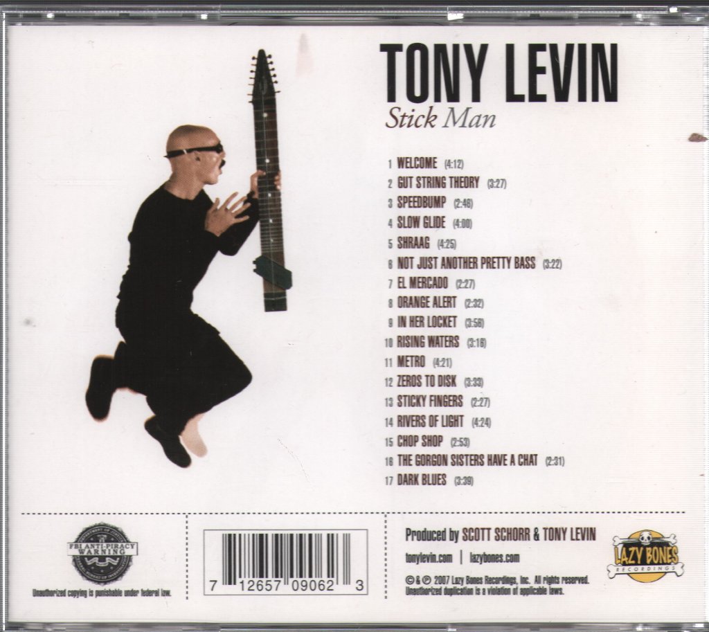 Tony Levin - Stick Man - Cd