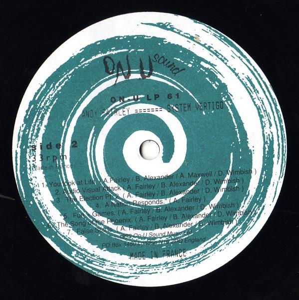 Andy Fairley - System Vertigo - Lp