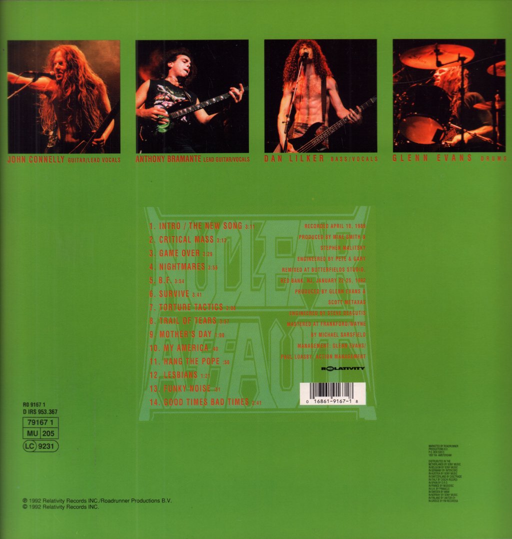 Nuclear Assault - Live At The Hammersmith Odeon - Lp