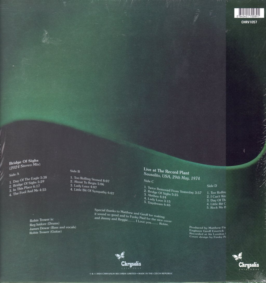 Robin Trower - Bridge of Sighs (50th Anniversary Edition) - Double Lp