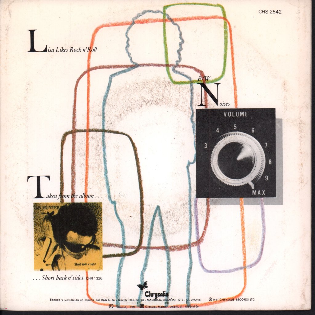 Ian Hunter - Lisa Likes Rock N Roll - 7 Inch