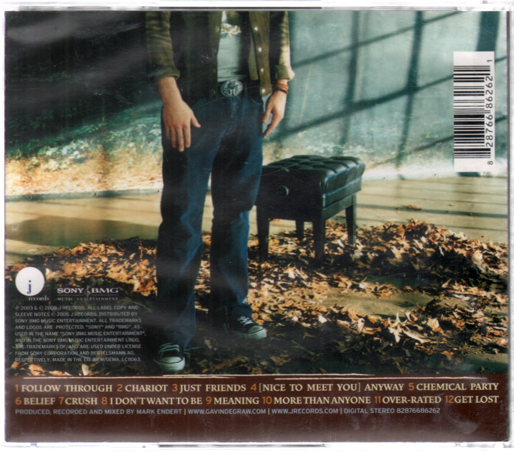 Gavin De Graw - Chariot - Cd