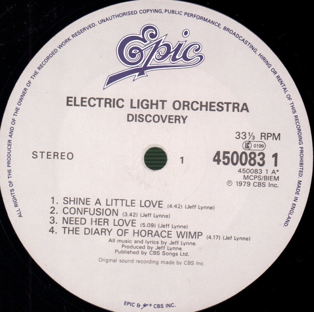 Electric Light Orchestra - Discovery - Lp