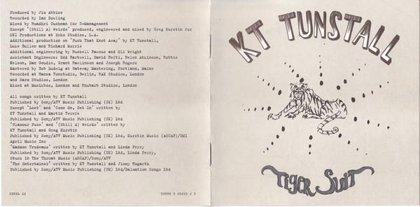 KT Tunstall - Tiger Suit - Cd