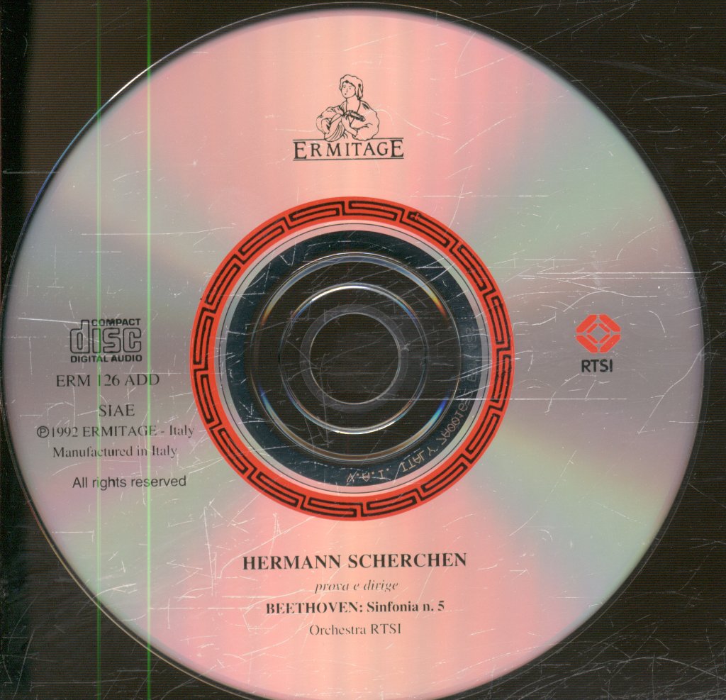 Hermann Scherchen - Beethoven - Sinfonia N. 5 - Cd