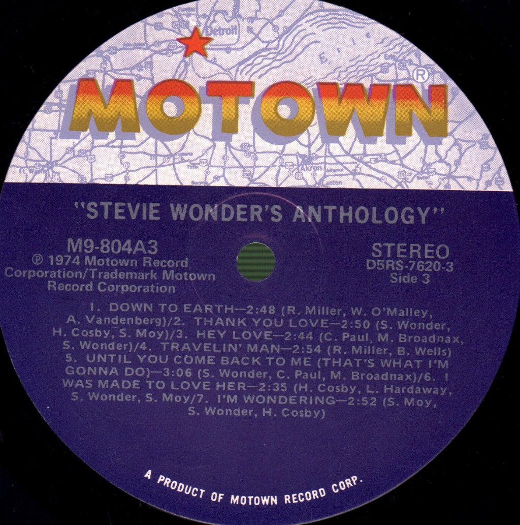 Stevie Wonder - Anthology - Triple Lp