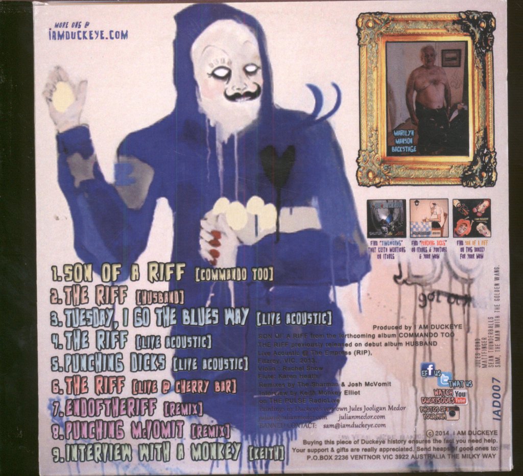 I Am Duckeye - Double Riff Action - Cdr
