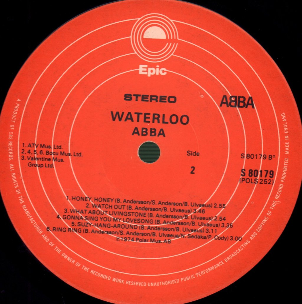 ABBA - Waterloo - Lp