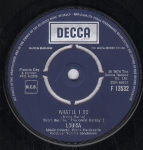 Louisa - What'll I Do - 7 Inch