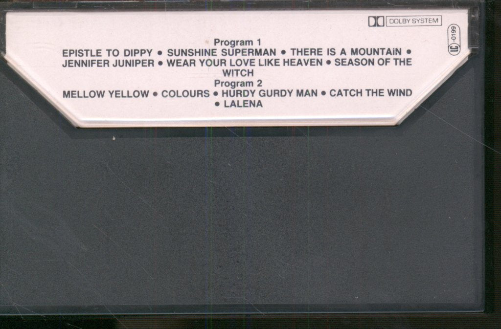 Donovan - Donovan's Greatest Hits - Cassette