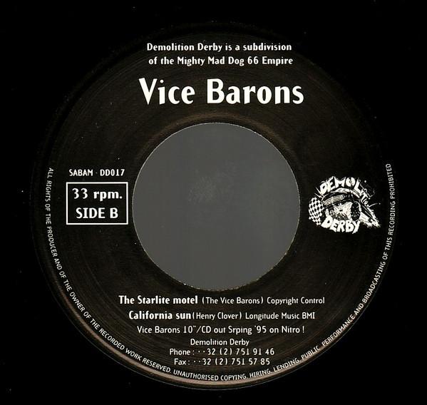 Huevos Rancheros / Vice Barons - Jezebel / Starlite Motel - 7 Inch
