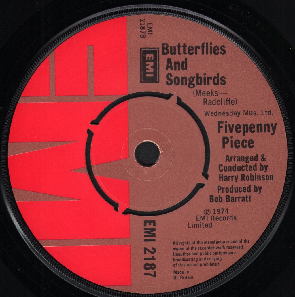 Fivepenny Piece - Save Your Last Kiss For Me - 7 Inch